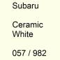 Preview: Subaru, Ceramic White, 057 / 982.